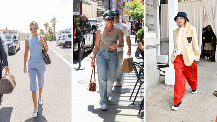 Bella Hadid’s silver sneakers and the other pairs celebs are wearing this spring