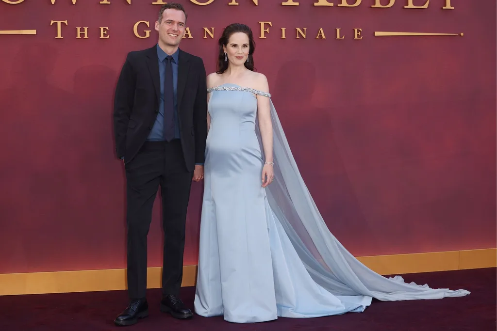 Michelle Dockery and Jasper Waller-Bridge./Pic: Getty