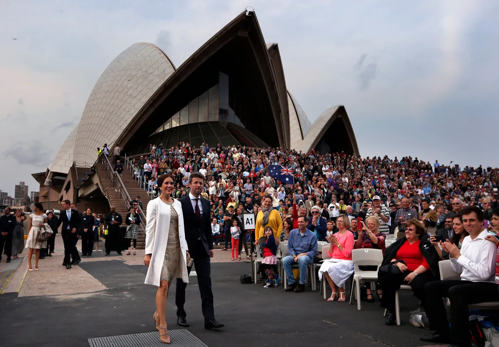The royal couple on a visit in 2013