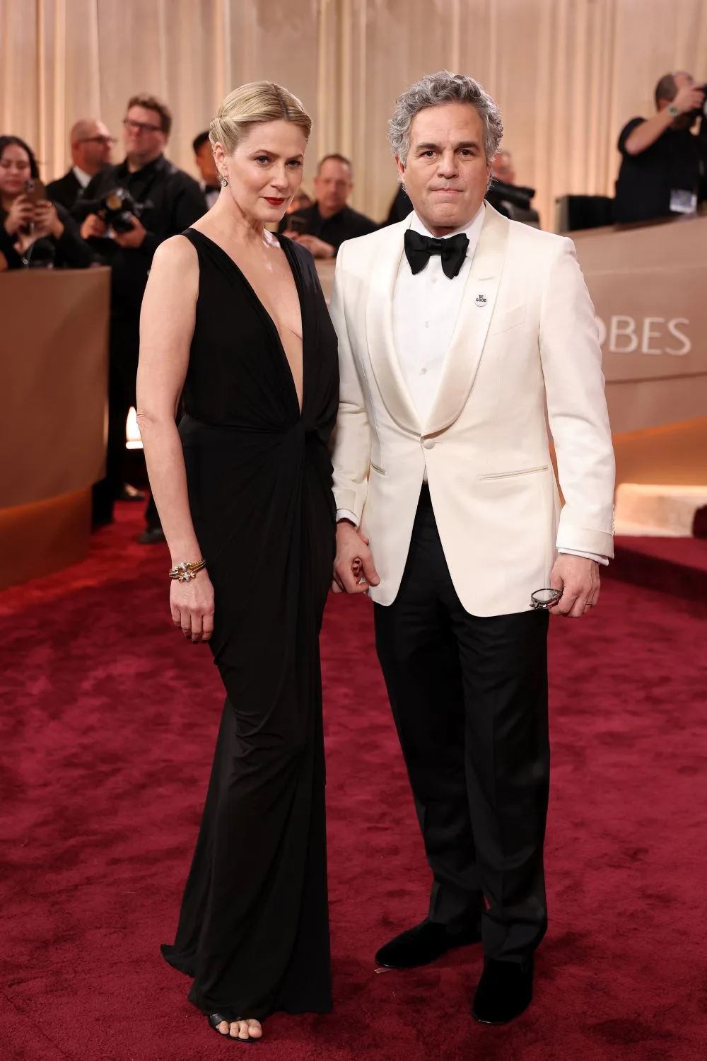 Sunrise Coigney and Mark Ruffalo./Pic: Getty