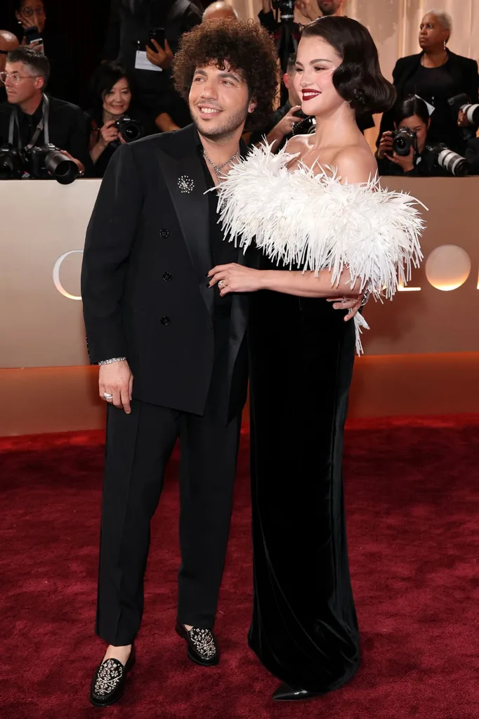 Benny Blanco and Selena Gomez./Pic: Getty