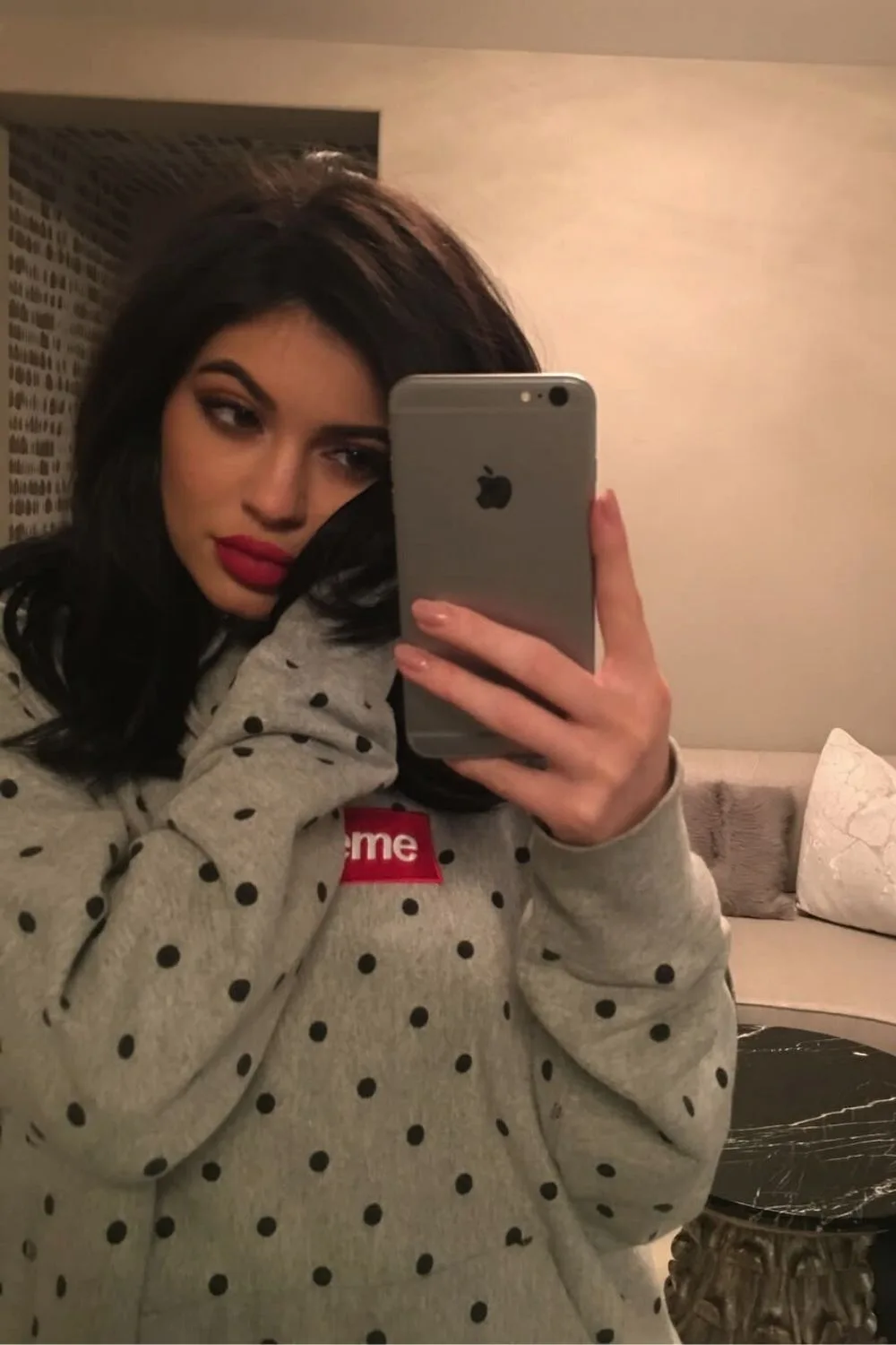 Kylie Jenner's 2016 throwback. 