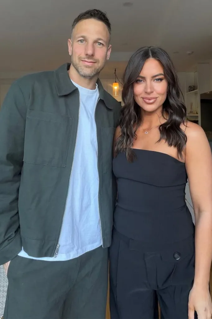 Rhi Disljenkovic and Jeff Gobbels. Pic: Instagram