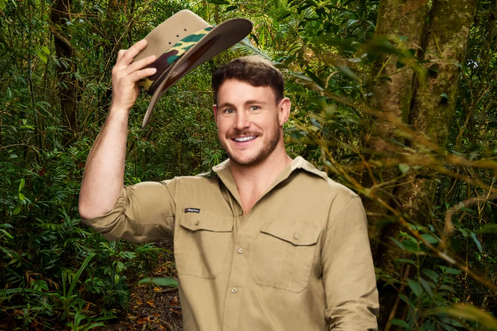 I'm A Celeb's Luke Bateman.
