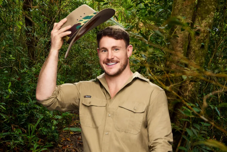 I'm A Celeb's Luke Bateman.