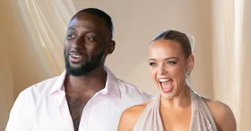 david and alissa smiling together