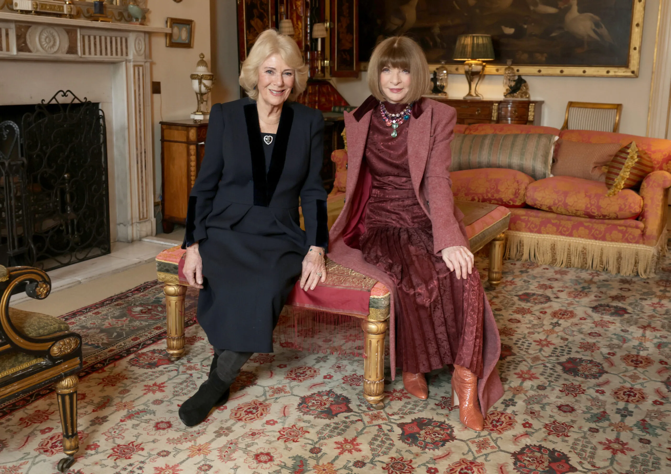 Camilla and Anna Wintour