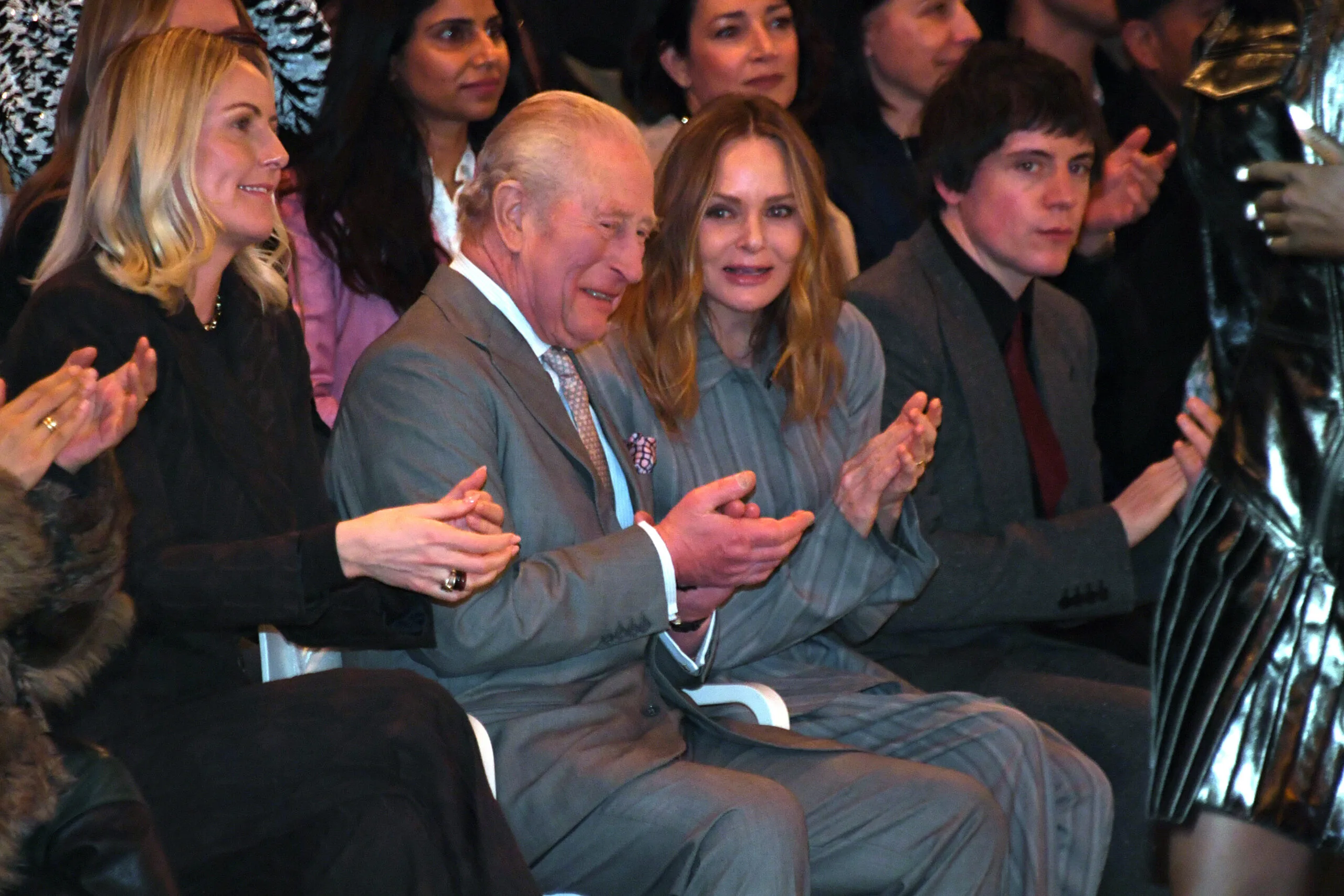 King Charles at fashion week