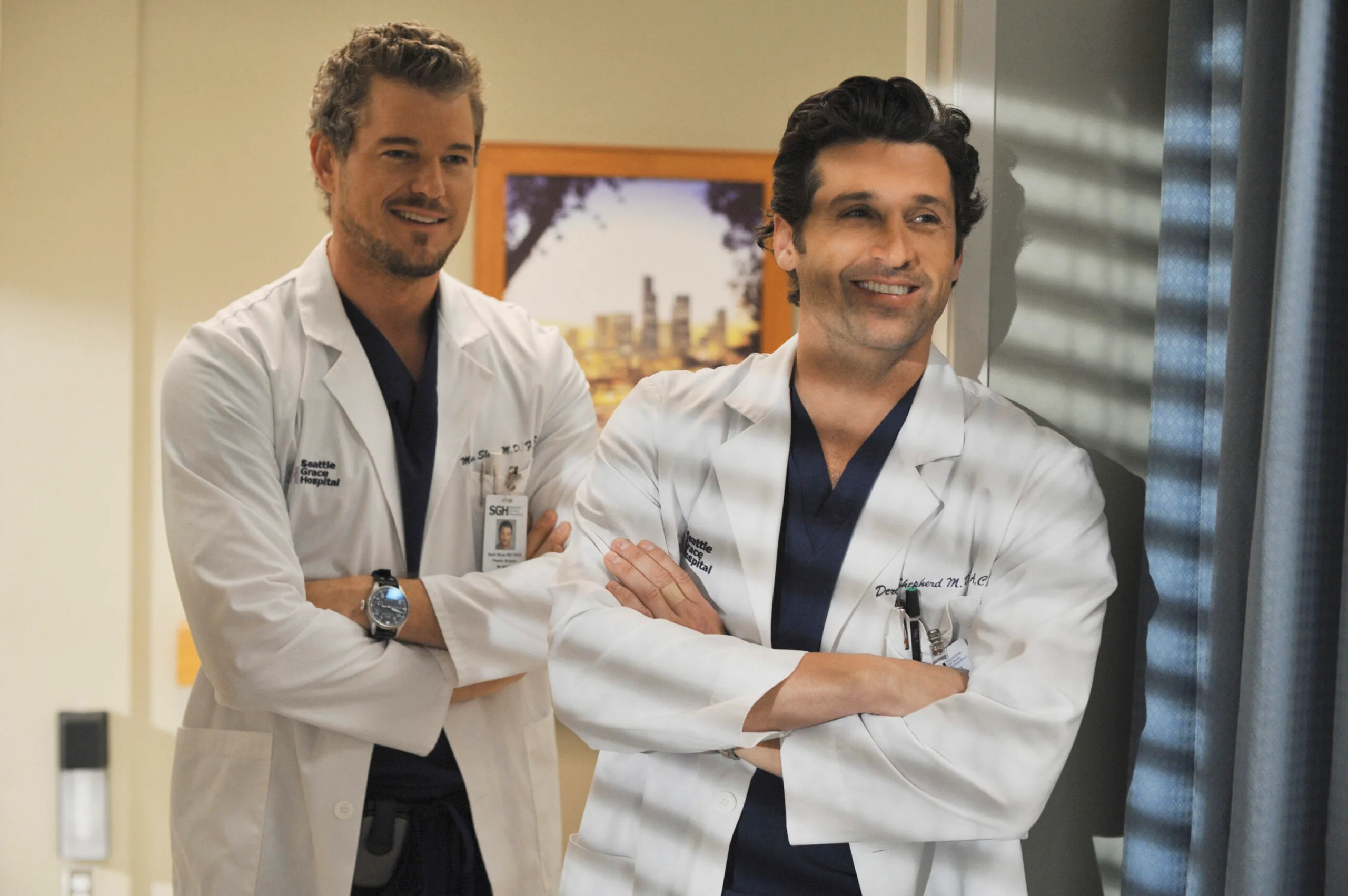 Mark Sloan and Derek Shepherd.