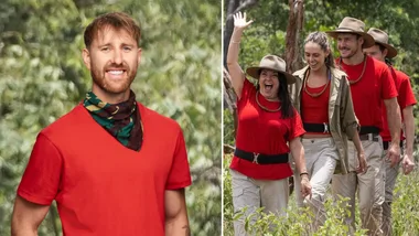 Dyson Heppell and I'm A Celebrity campmates.