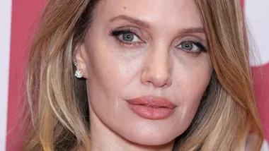 Angelina Jolie on a red carpet.
