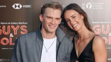 Cody Simpson and Emma McKeon.