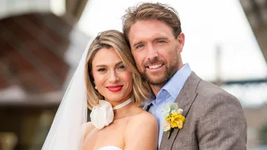 Julia Vogl and Grayson McIvor on MAFS 2026. Pic: Channel 9