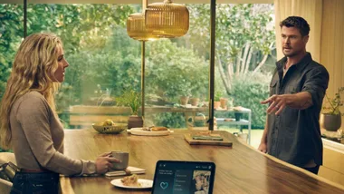 Elsa Pataky and Chris Hemsworth's Super Bowl ad. Pic: Alexa +