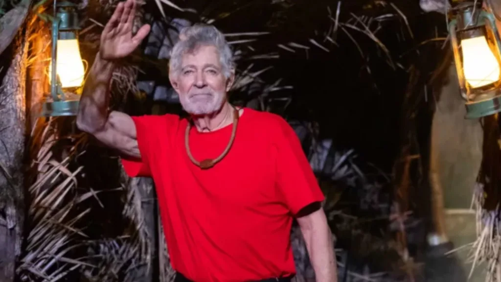 Barry Williams on I'm A Celeb. Pic: Channel 10