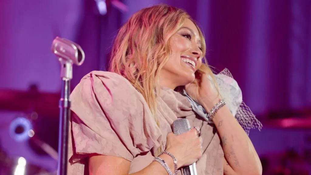 Hilary Duff concert. Pic: Instagram