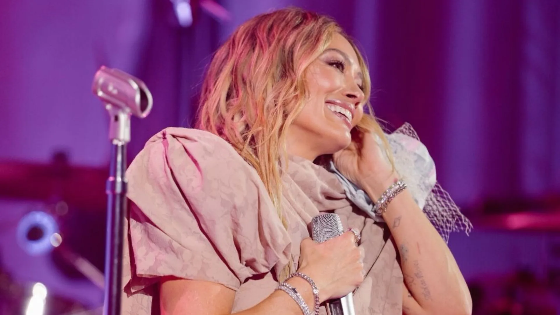 Hilary Duff concert. Pic: Instagram
