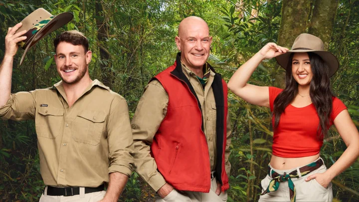 Gary Sweet, Luke Bateman and Concetta Caristo. Pic: Network 10