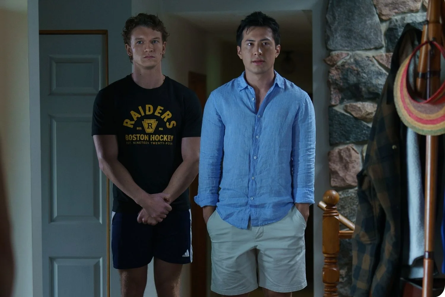 Heated Rivalry's Ilya and Shane in episode five