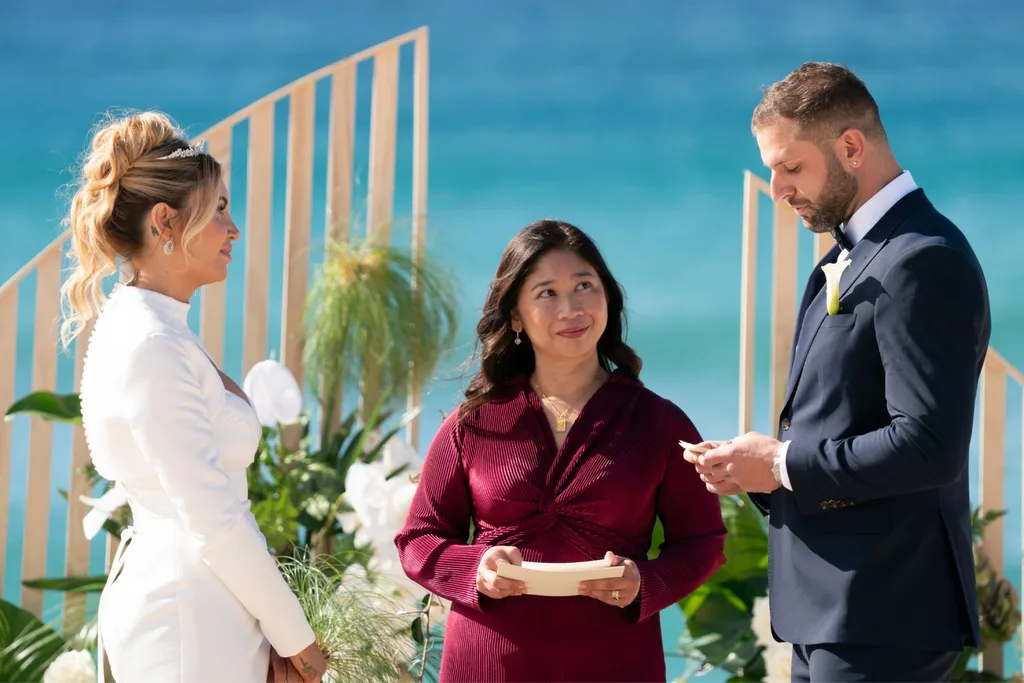 Gia and Scott on MAFS 2026.