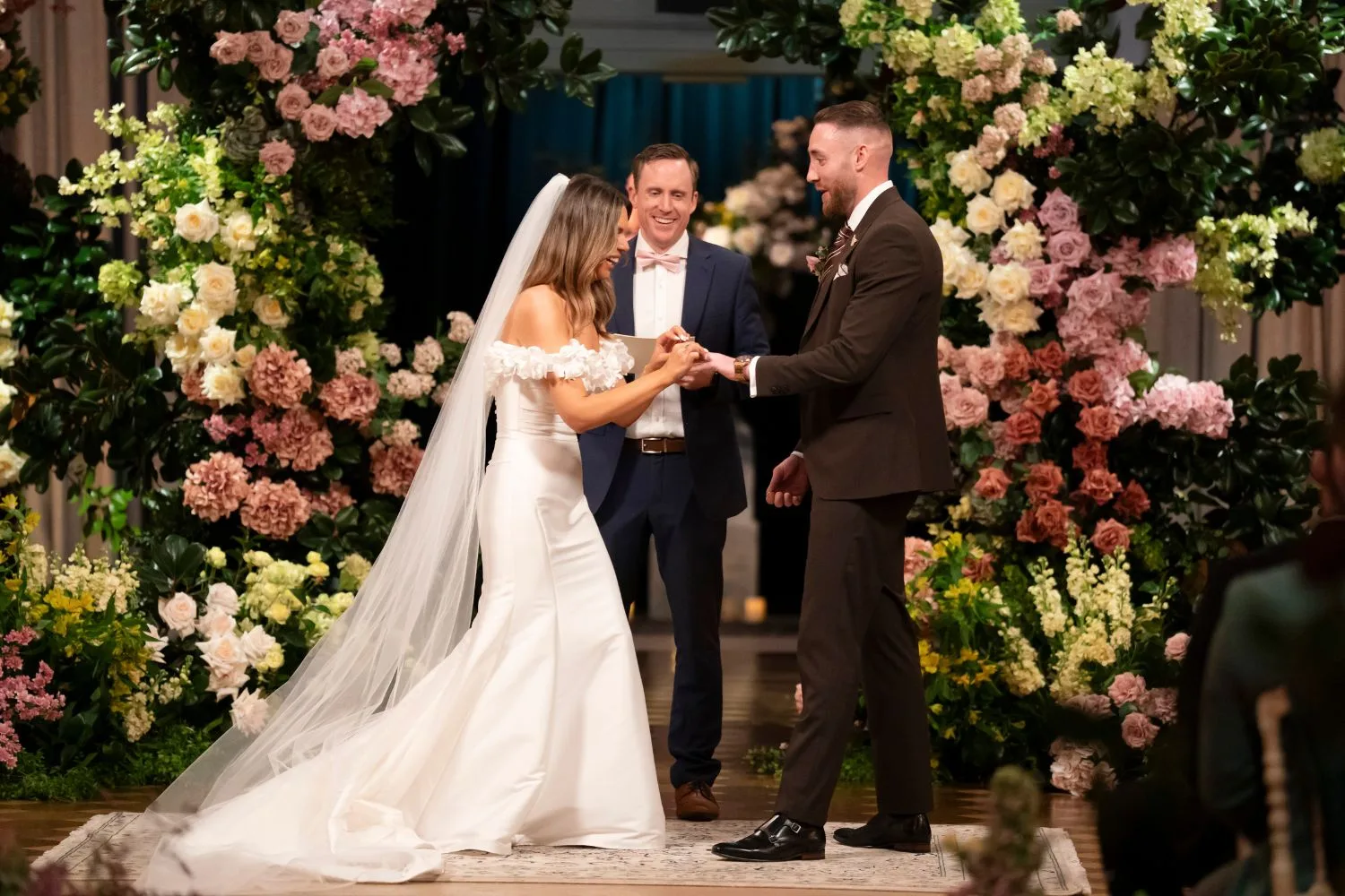 Bec Zacharia and Danny Hewitt, MAFS 2026. Pic: Channel 9