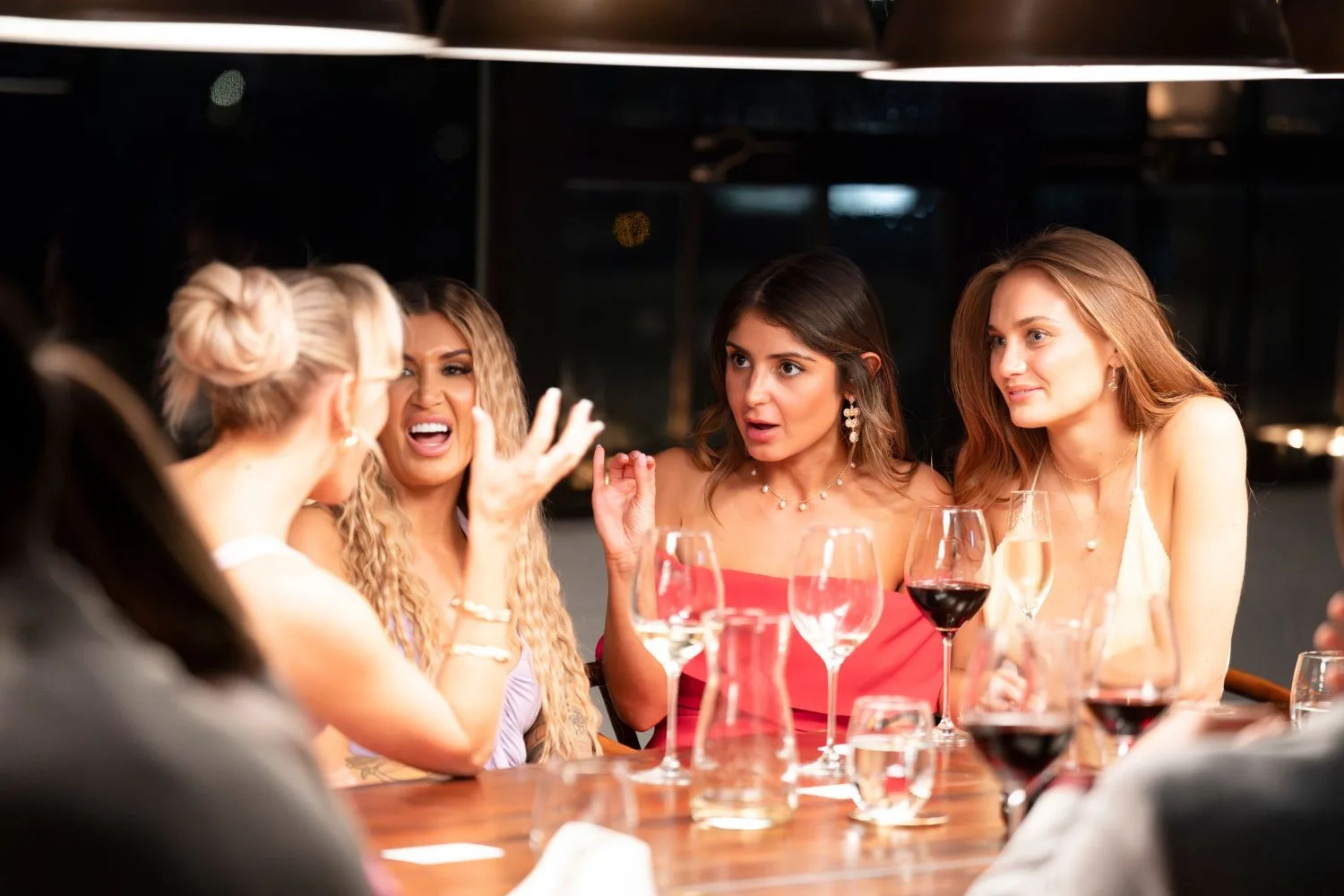 Bec and Gia's feud explodes on MAFS 2026. Pic: Channel 9