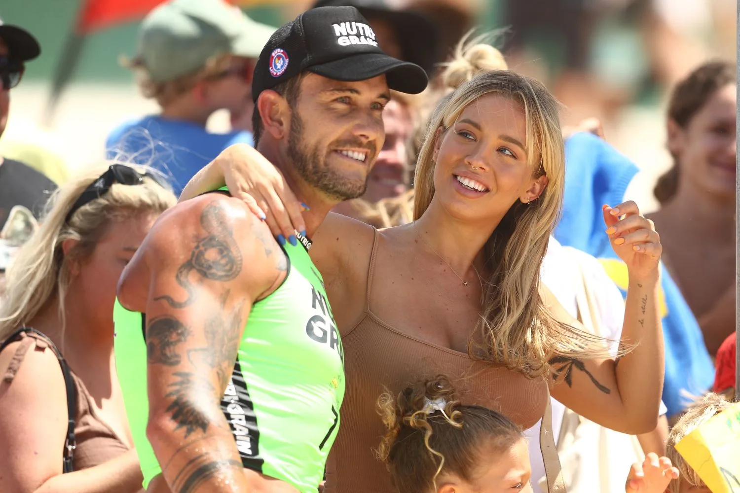 Tammy Hembrow and her second fiance Matt Poole. Pic: Instagram