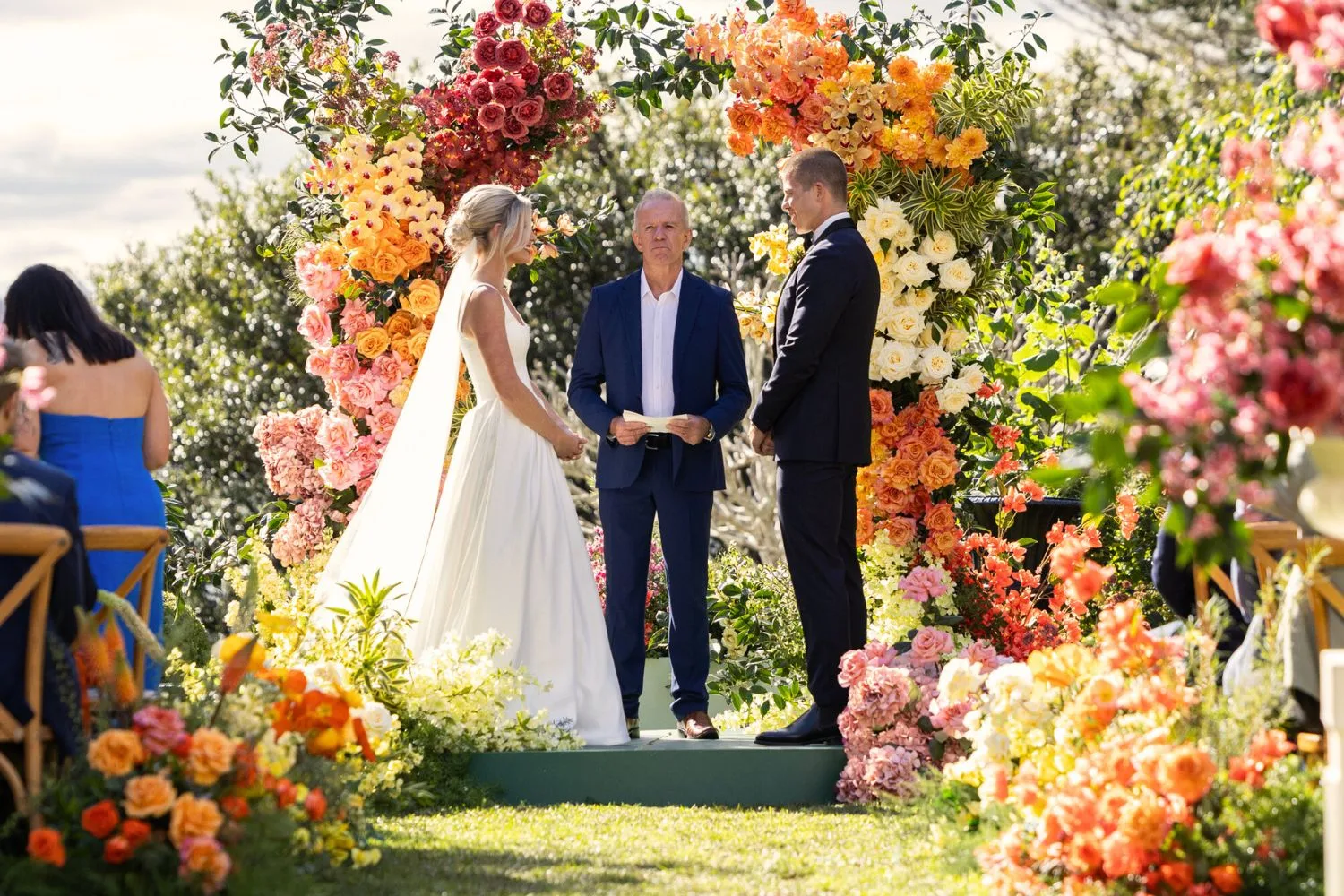 Stephanie and Tyson on MAFS 2026. Pic: Channel 9