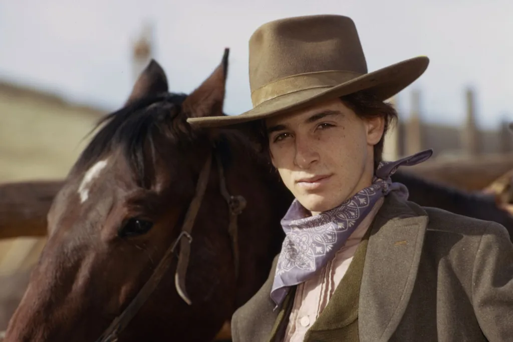 Robert Carradine in The Cowboys.