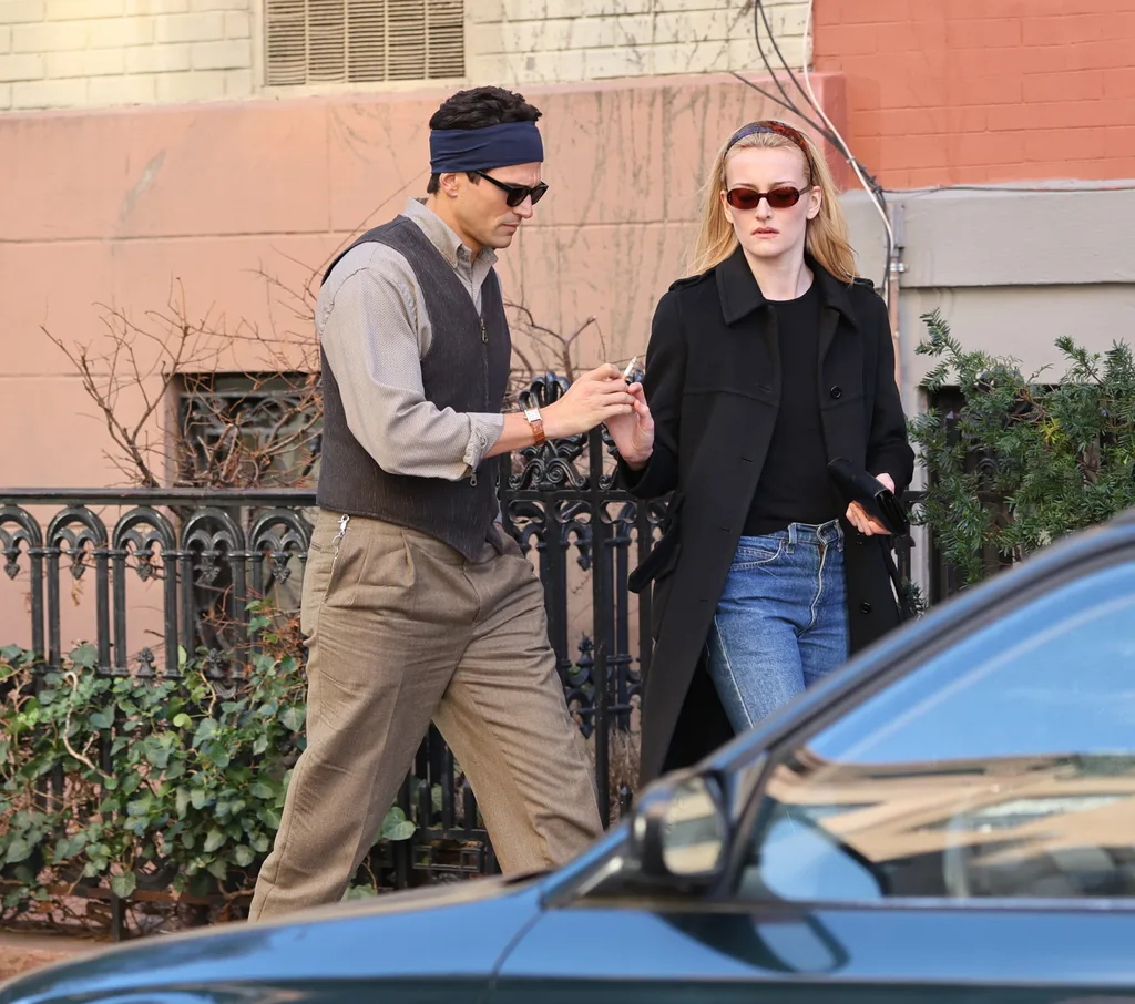 A stylist was brought in to source pieces Carolyn wore after early criticism that the series didn't have the right look.