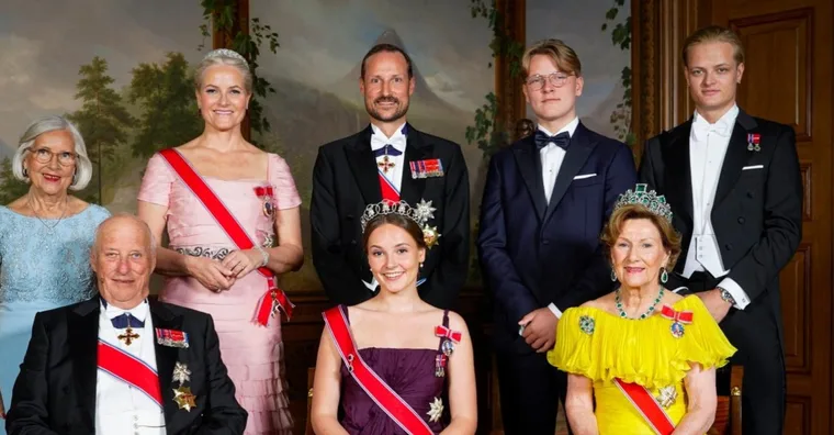 The royal family of Norway