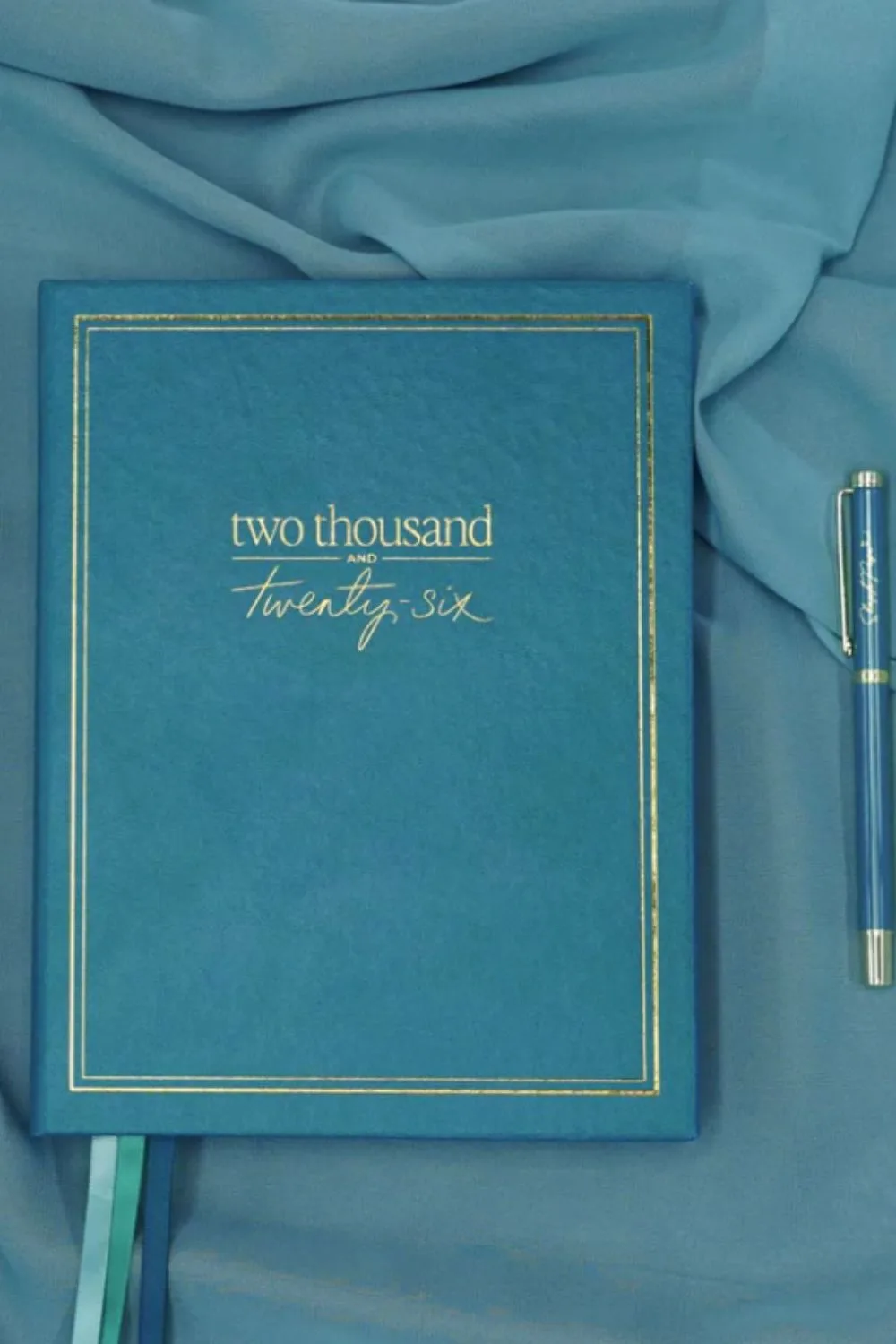 2026 Essential Planner- Teal. Pic: Steppas&eacute; Planners