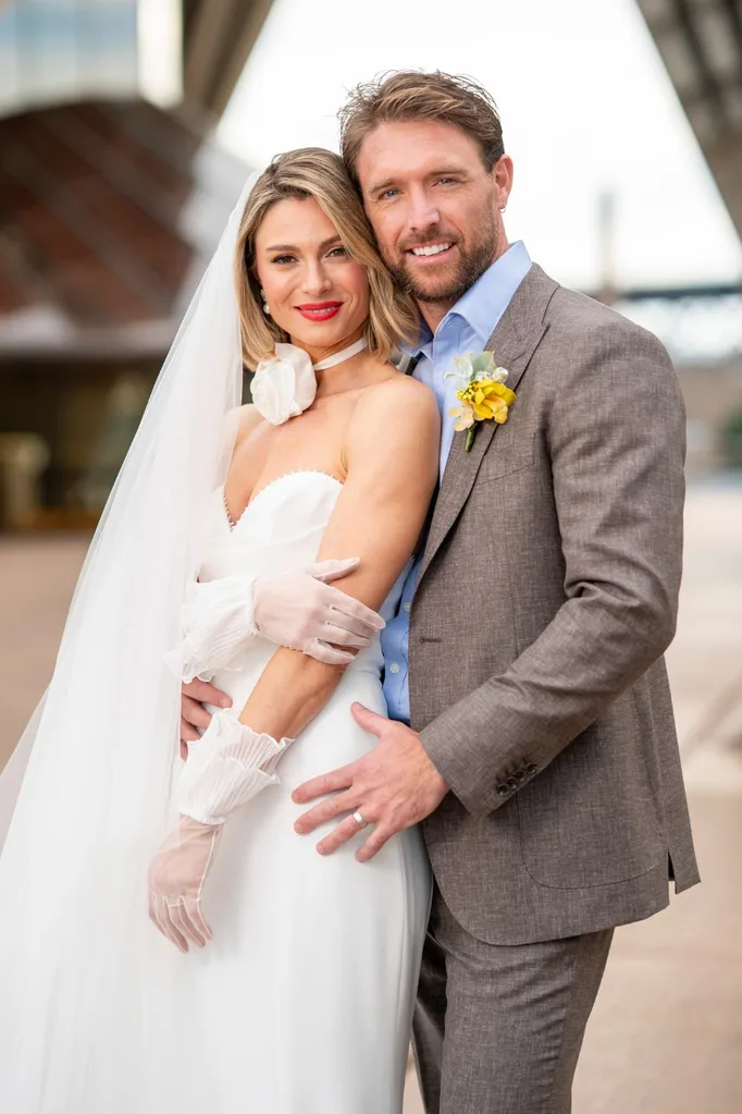 Julia Vogl and Grayson McIvor on MAFS 2026. Pic: Channel 9