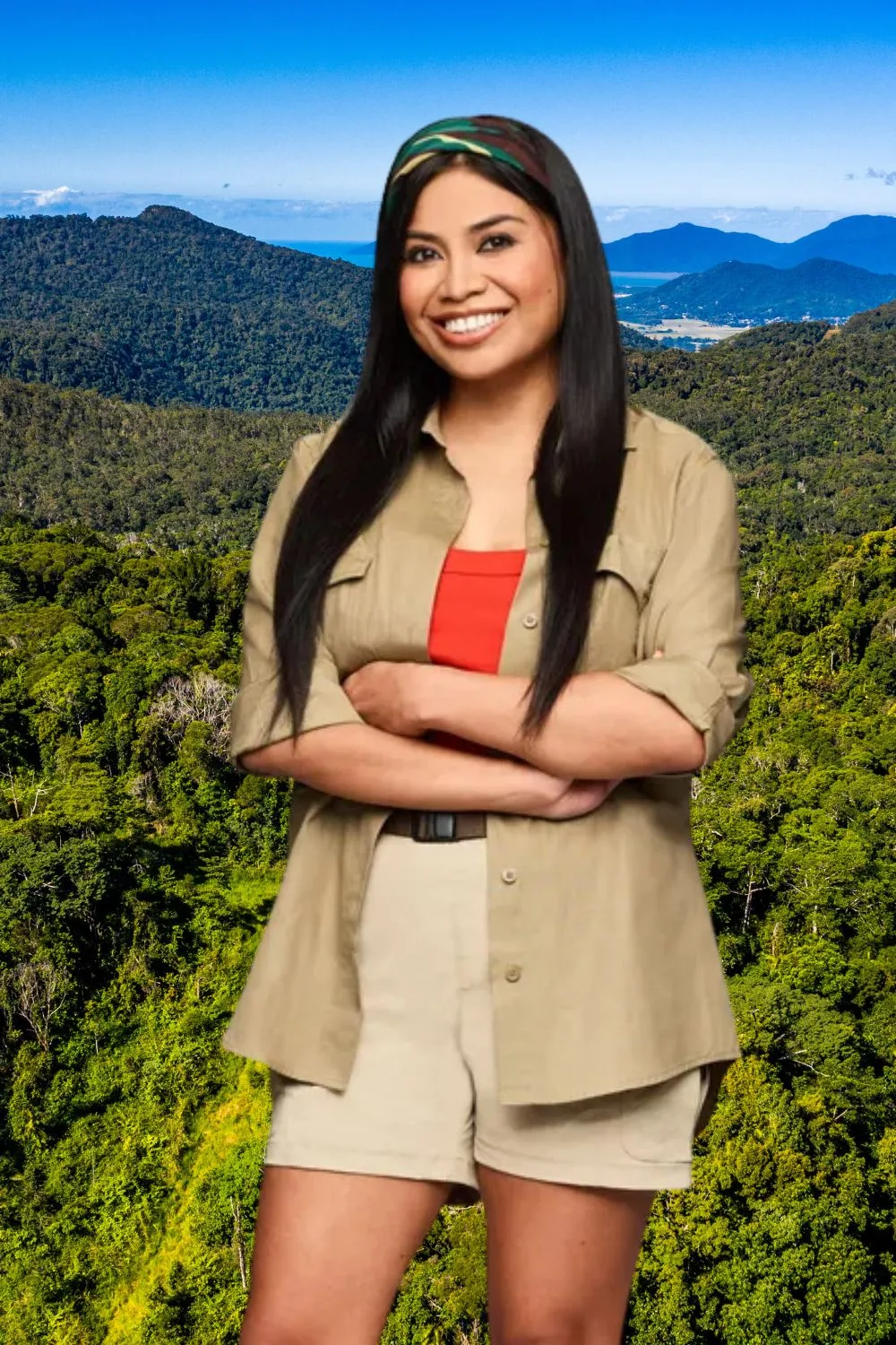 Cyrell Paul on I'm A Celeb 2026. Pic: Channel 10