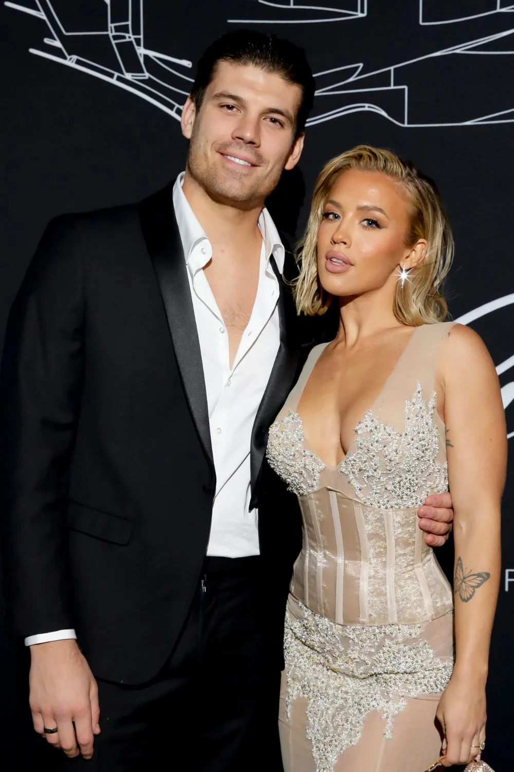 Tammy Hembrow and her ex-husband Matt Zukowski. Pic: Getty