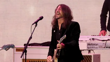Dave Grohl from Foo Fighters.