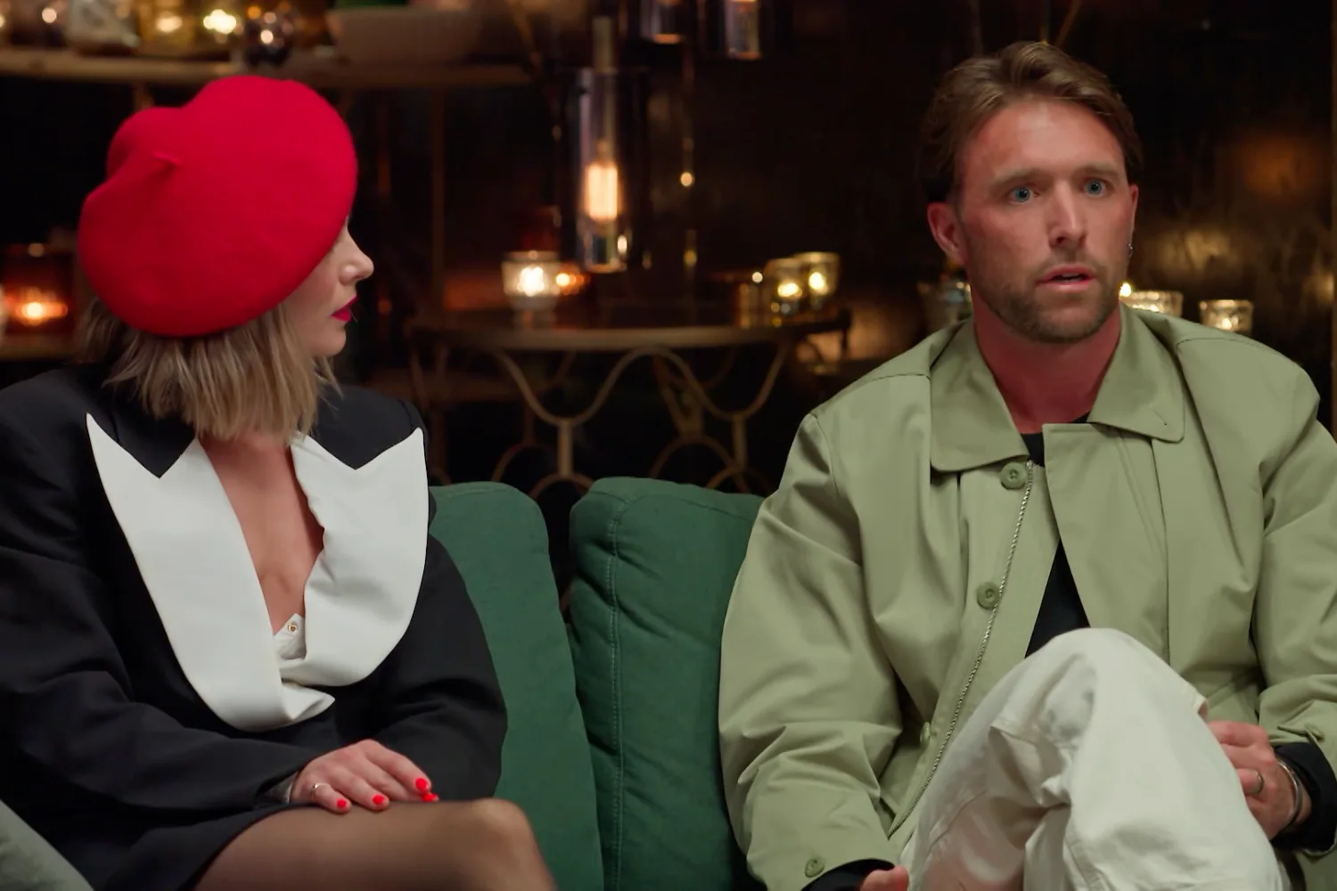 Grayson and Julia decided to leave the experiment. Credit: Channel Nine