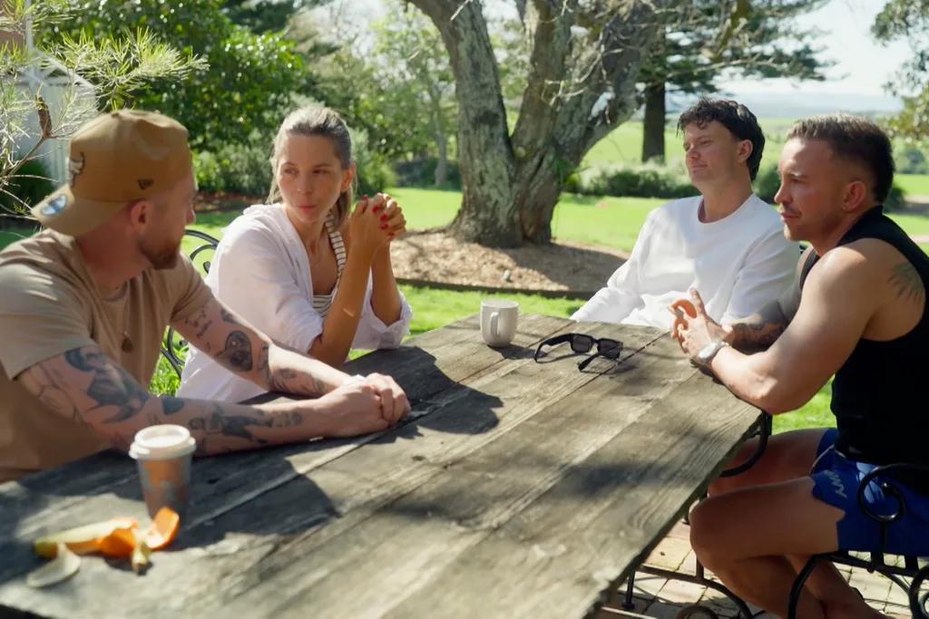 Bec, Danny, Chris, and Sam