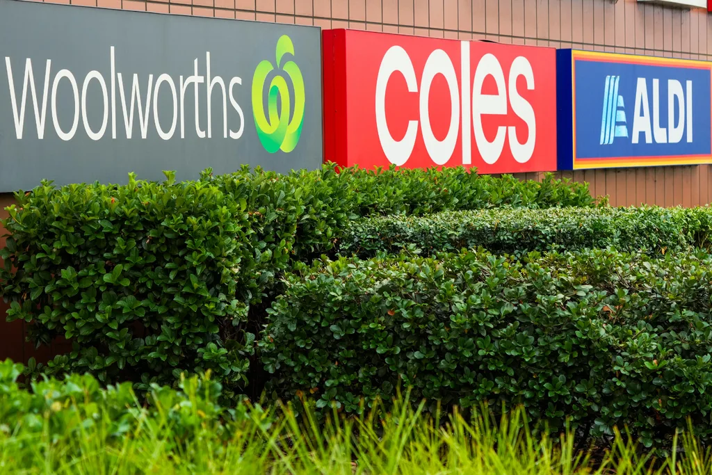 woolworths, coles, aldi