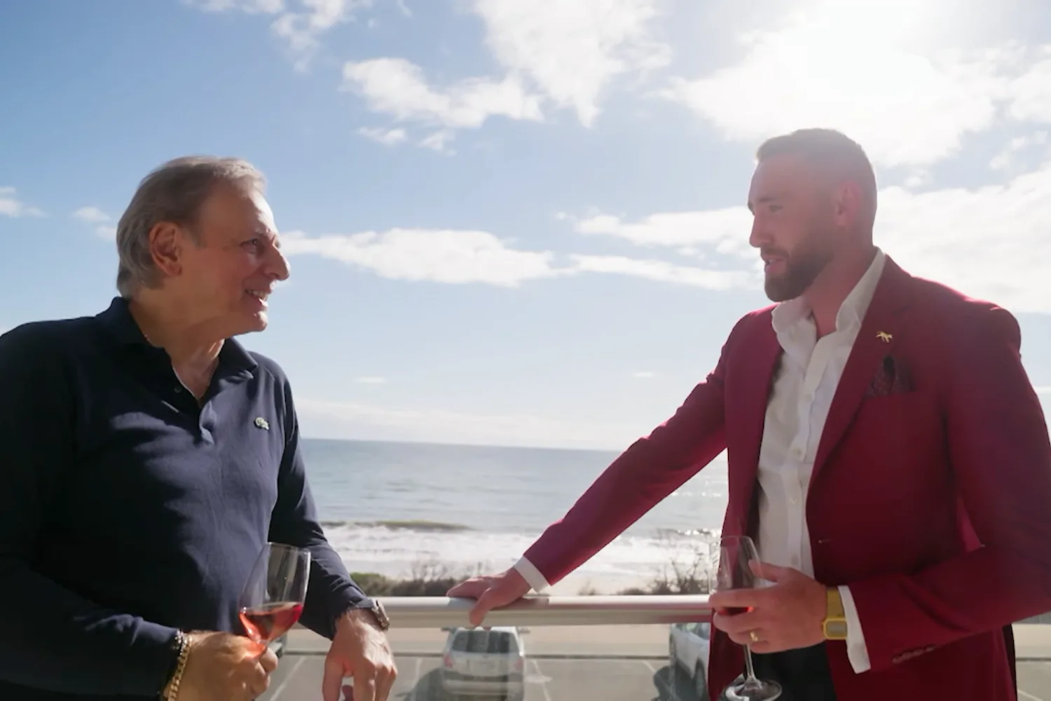 Danny and Bec's dad MAFS