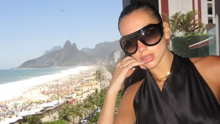 Dua Lipa in Brazil on holiday