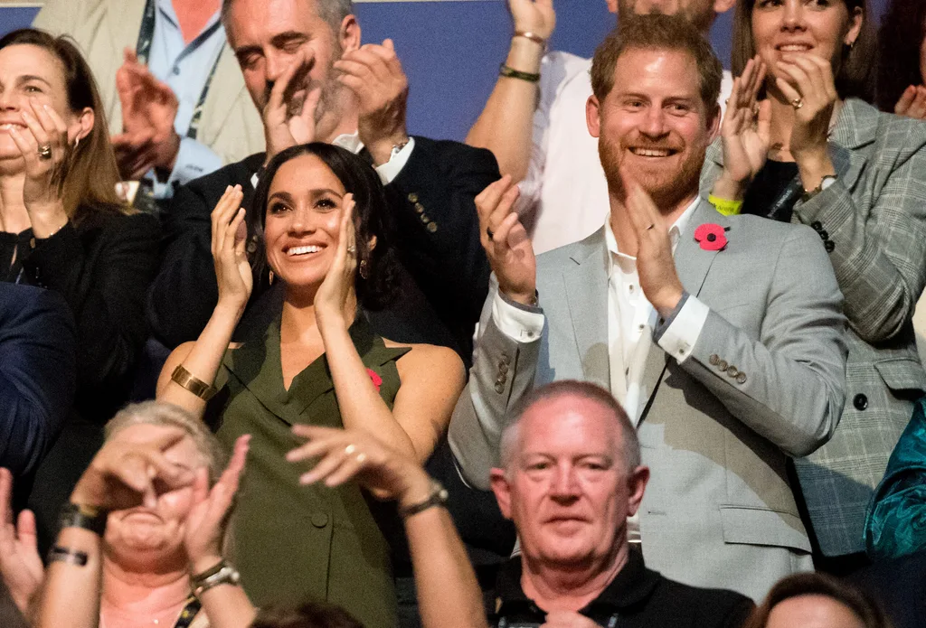 Harry and Meghan at Invictus