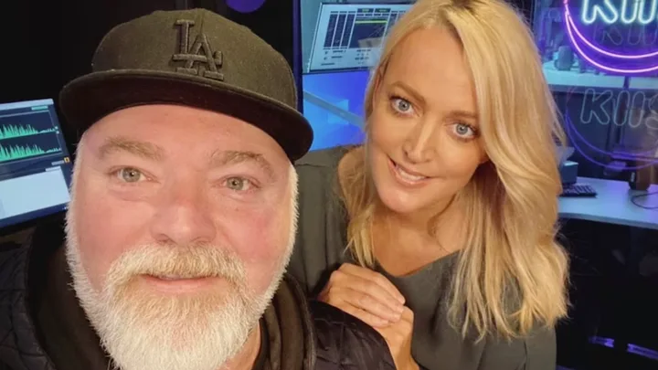 Kyle Sandilands and Jackie O.