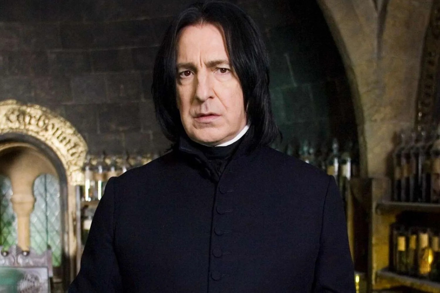 Alan Rickman as Snape