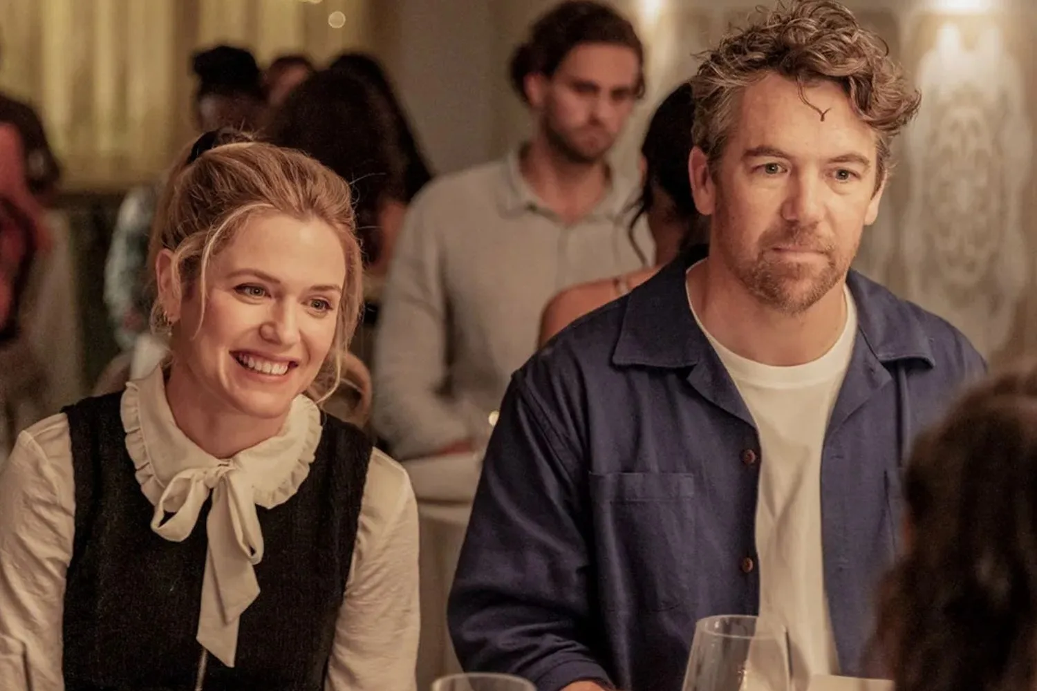 Colin From Accounts' Harriet Dyer and Patrick Brammall