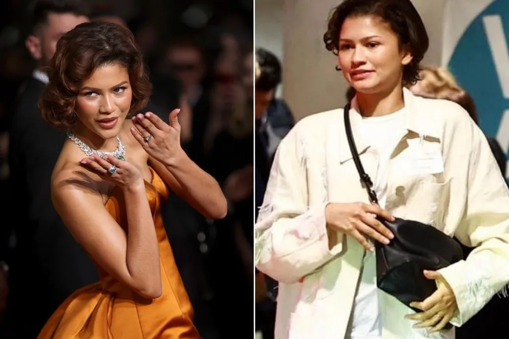 Zendaya spotted with engagement ring and wedding band