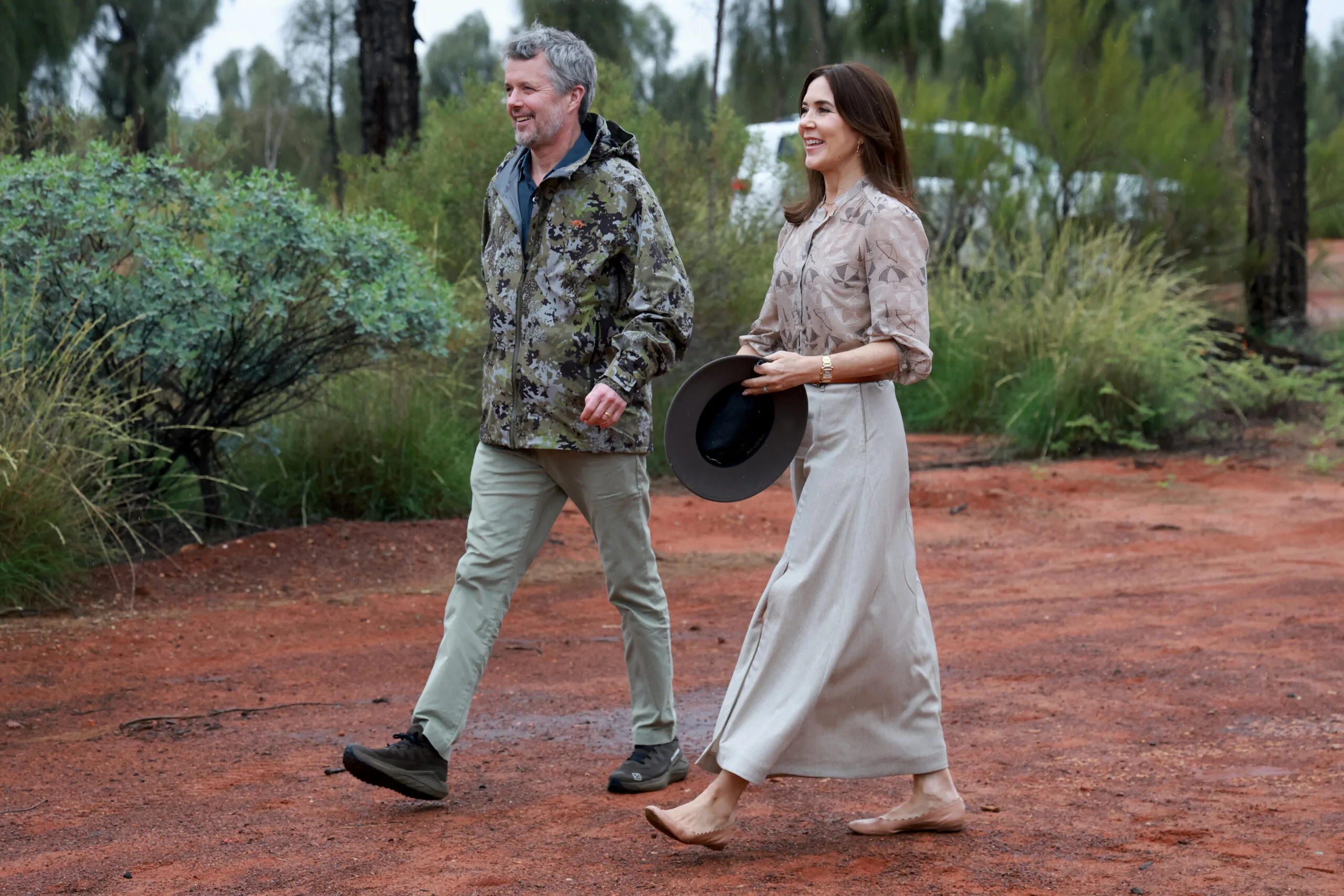 Mary and Fred at Uluru 