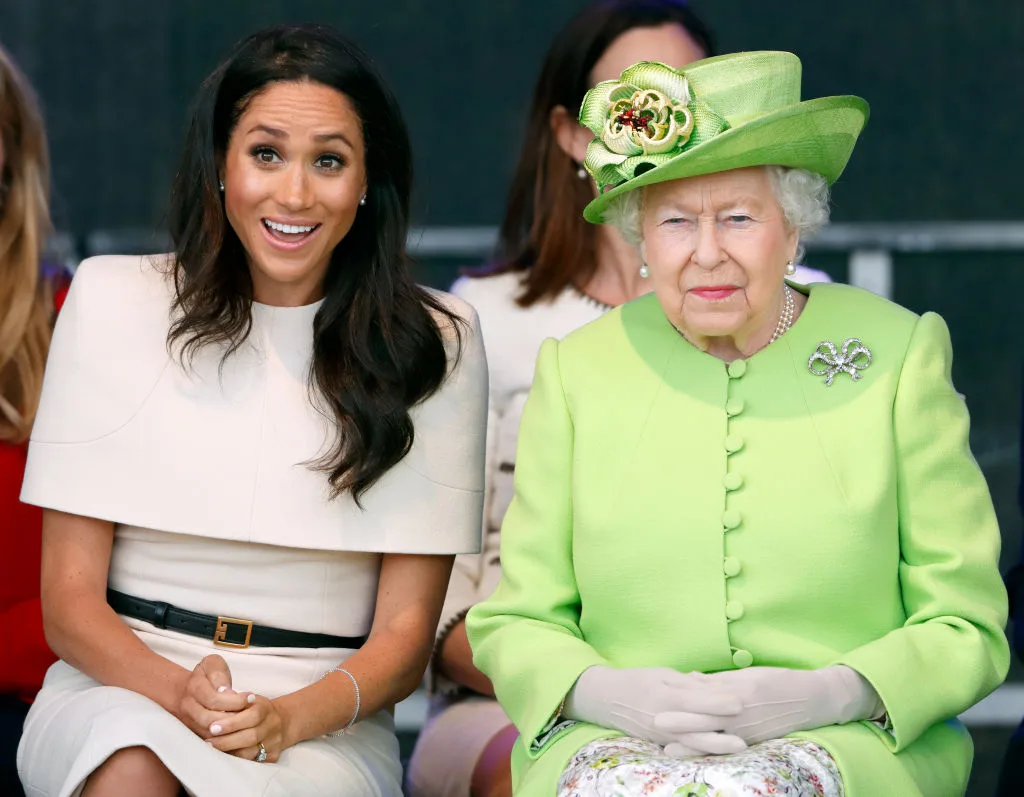 Meghan Markle and Queen Elizabeth 