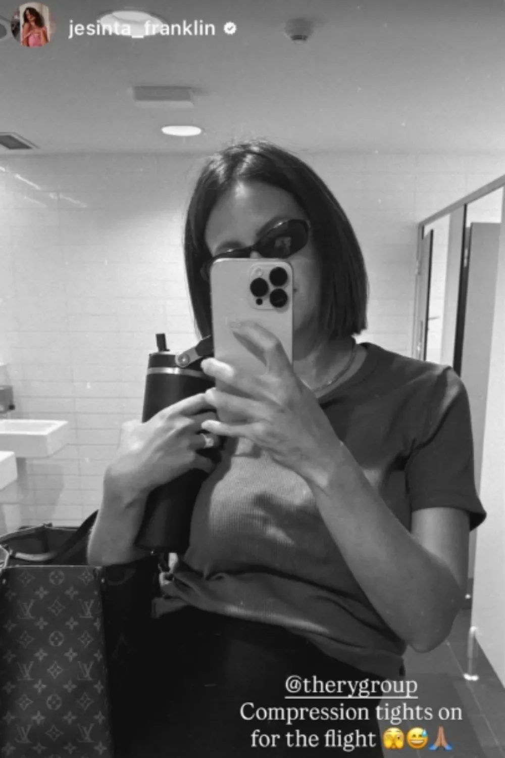 Jesinta-Franklin-Maternity-Leggings