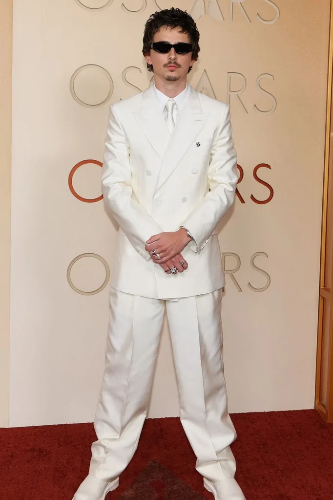 Timothée Chalamet at the Oscars